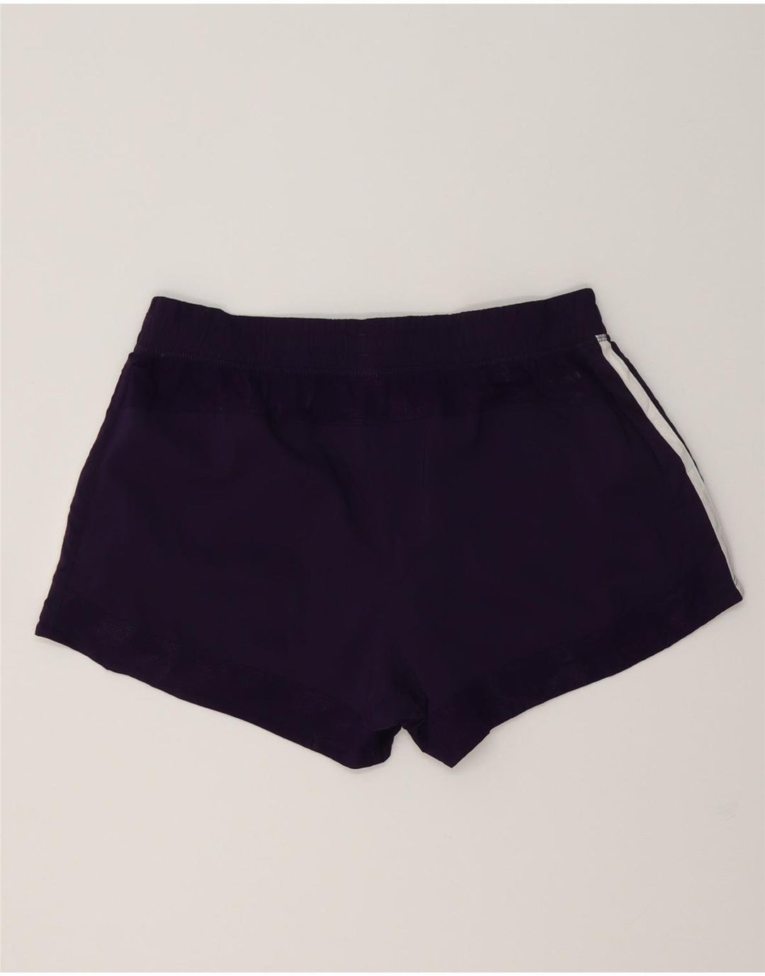 ADIDAS Womens Climalite Sport Shorts UK 12/14 Médio Roxo Poliéster