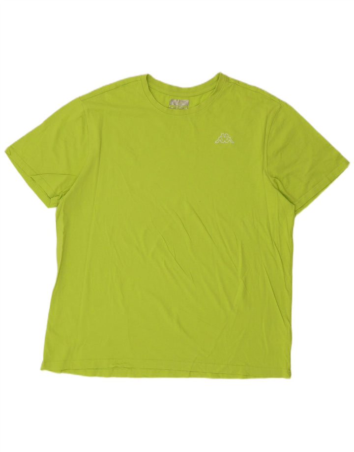 Camiseta masculina Kappa Top 2XL algodão verde