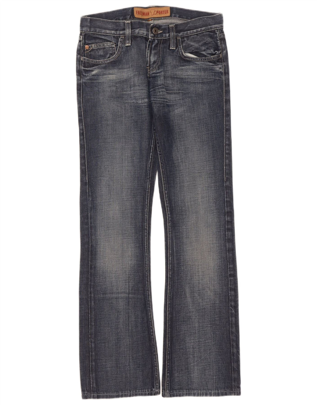 Calça jeans feminina Freeman T. Porter Bootcut W26 L31 algodão azul