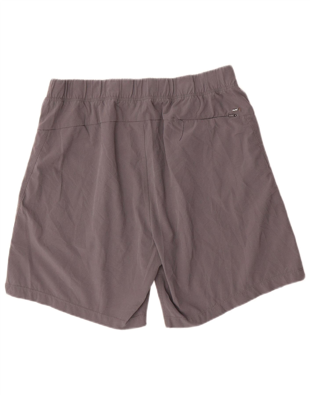 Shorts esportivos masculinos HURLEY poliéster cinza grande