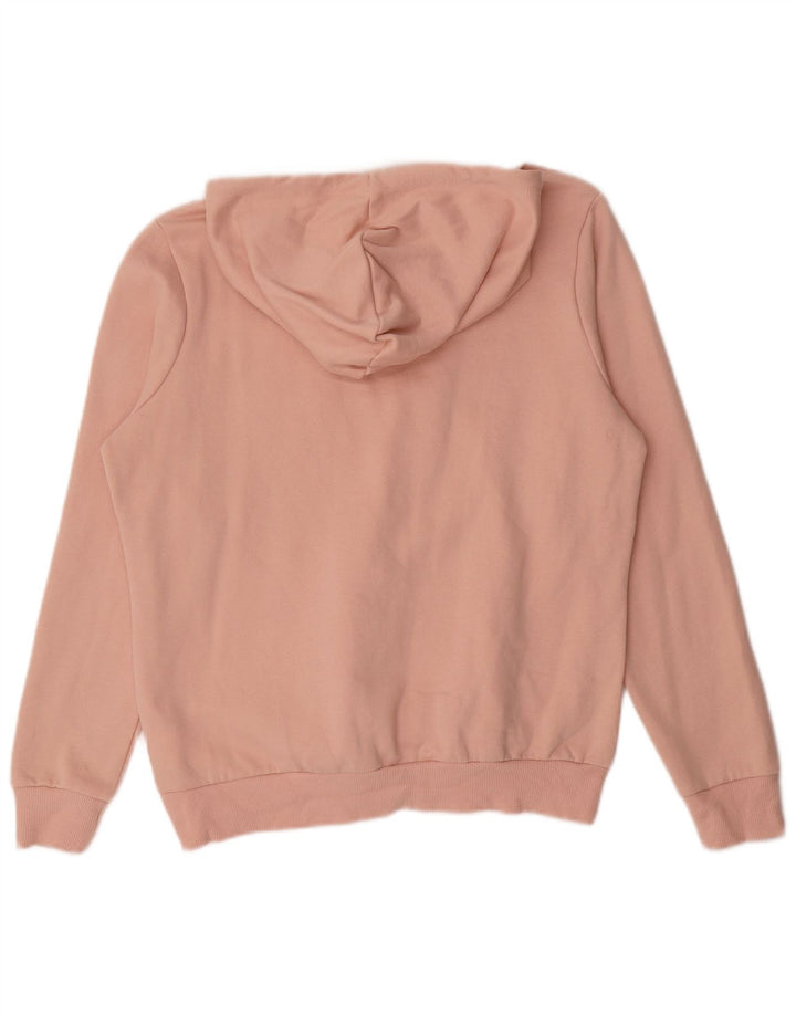 Jumper com capuz feminino PUMA UK 16 grande algodão rosa