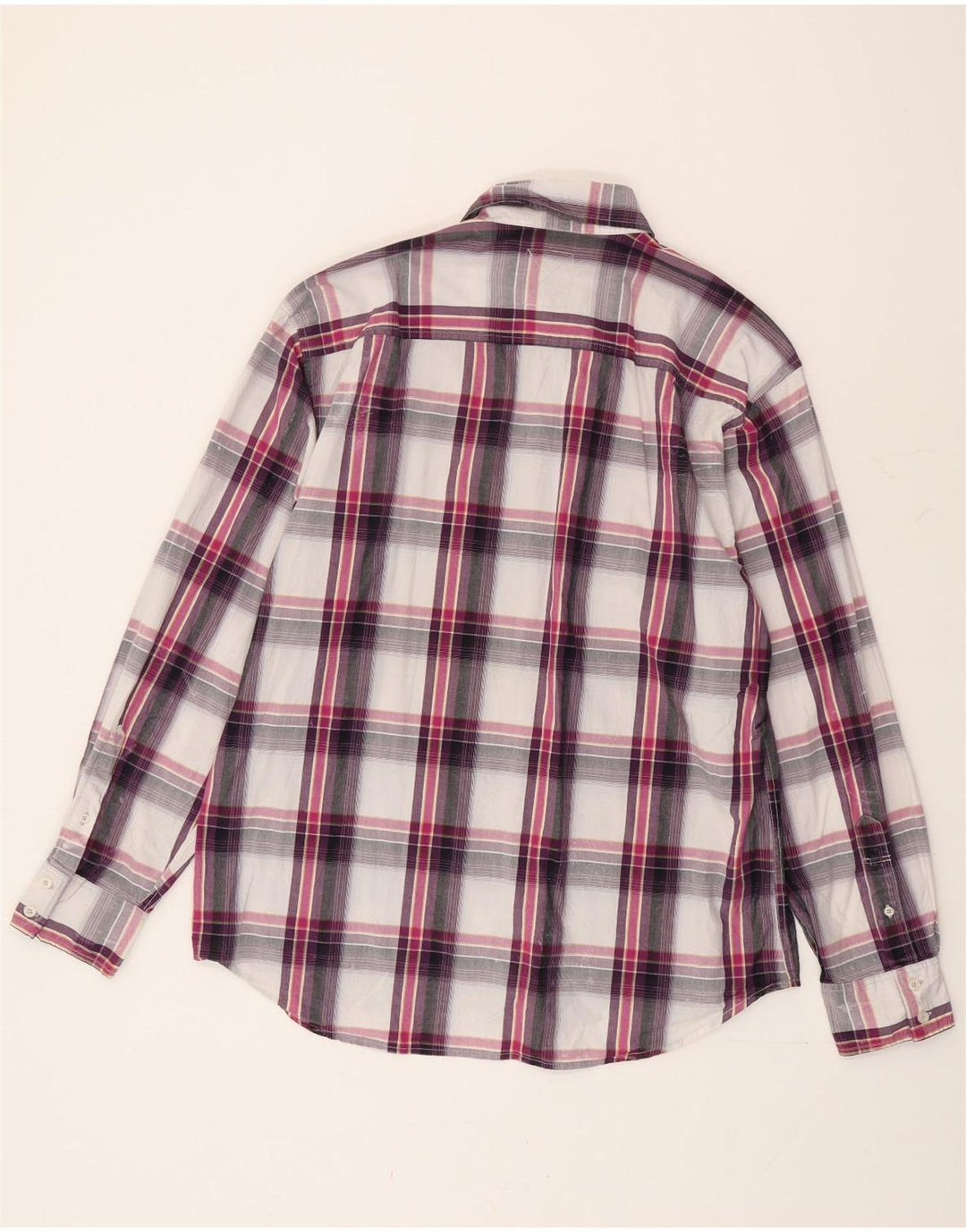 Camisa masculina Tom Tailor XL algodão xadrez multicolorido