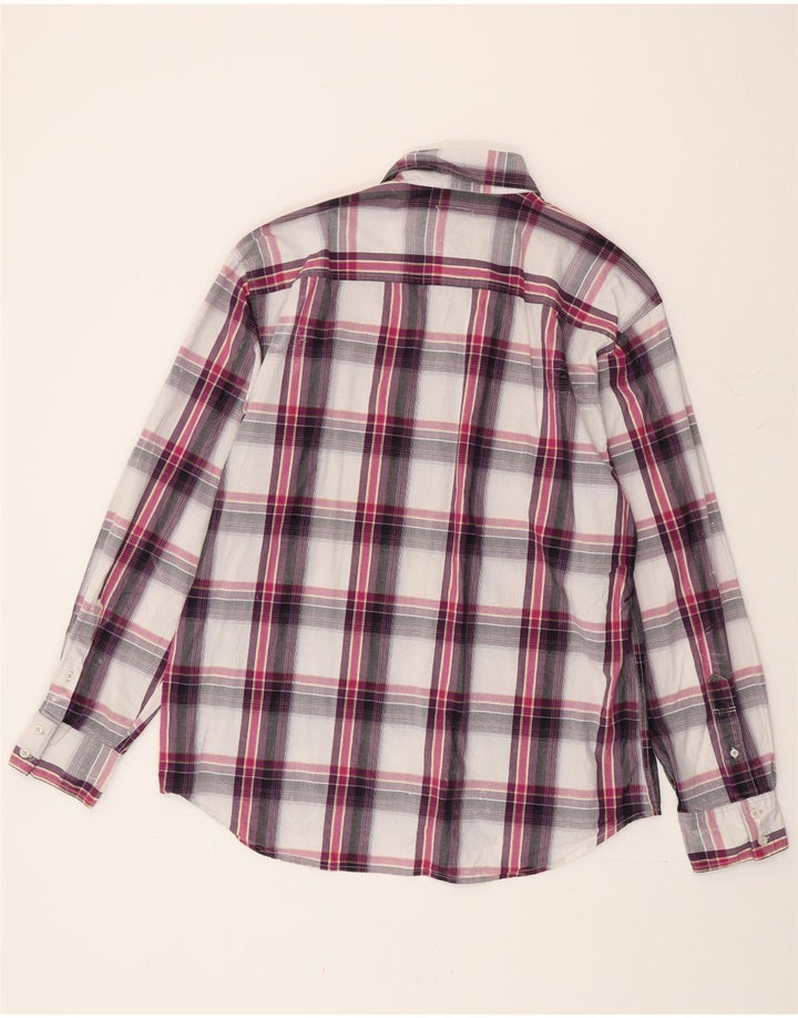 Camisa masculina Tom Tailor XL algodão xadrez multicolorido