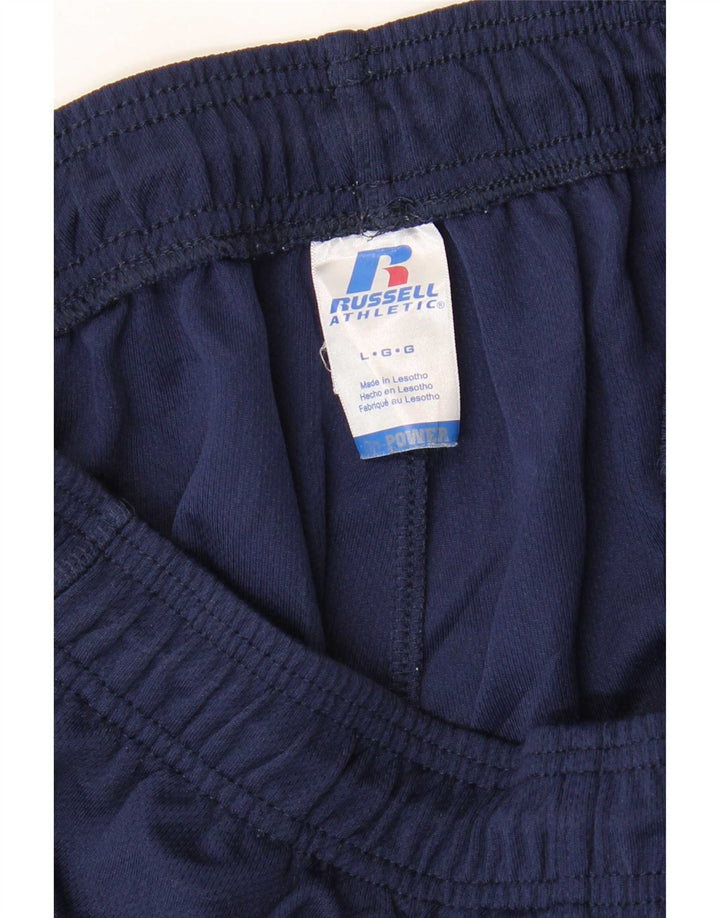 Russell Athletic Mens Dri-Power Sport Shorts Grande Poliéster Azul Marinho