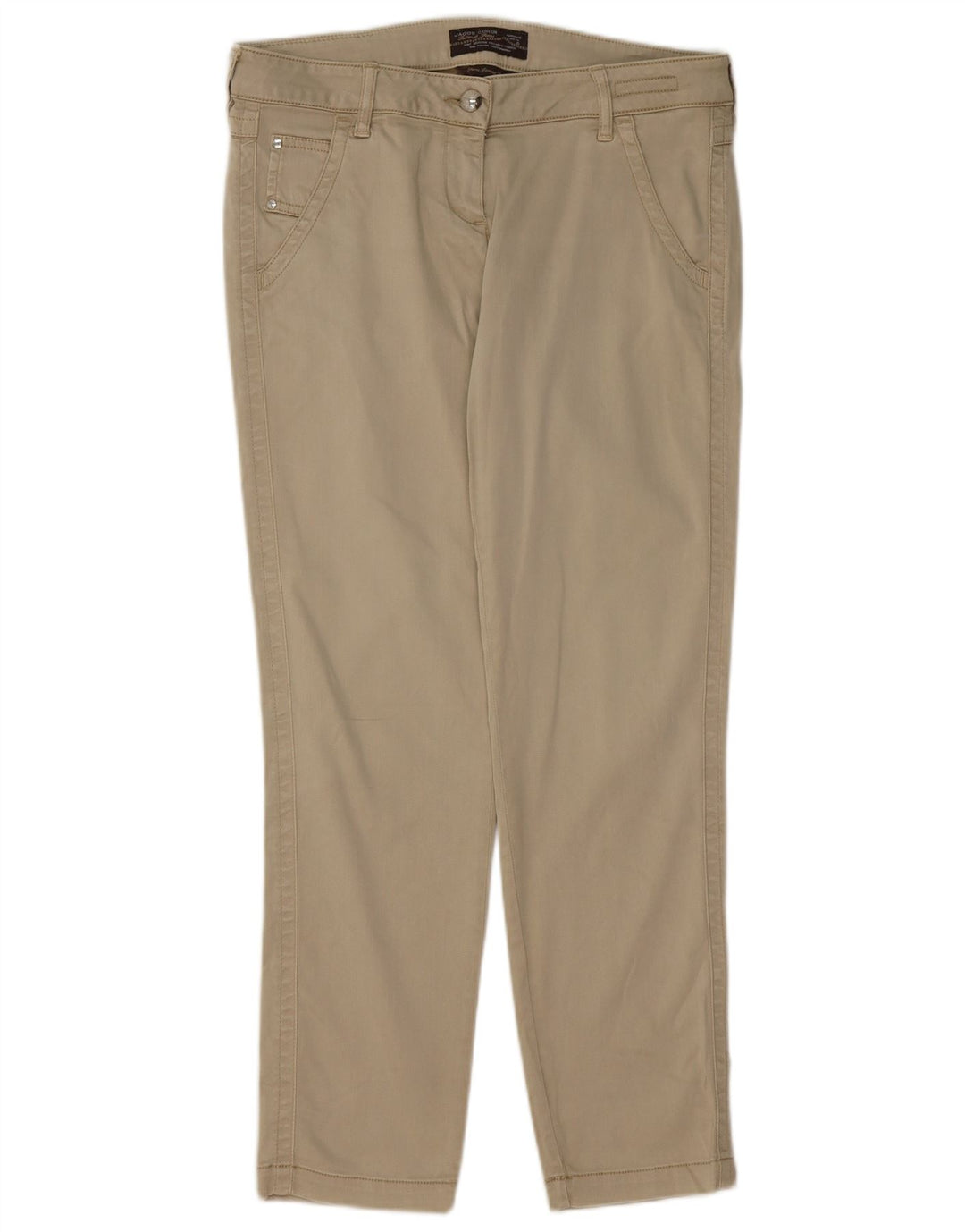 Calça Chino Feminina JACOB COHEN W31 L29 Algodão Bege