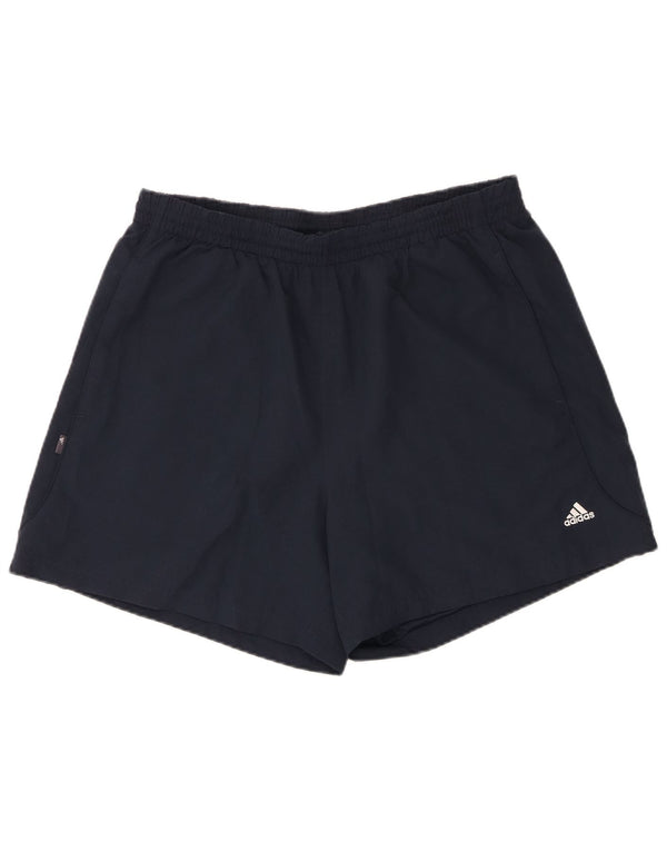Shorts esportivos masculinos Adidas XL azul marinho poliéster