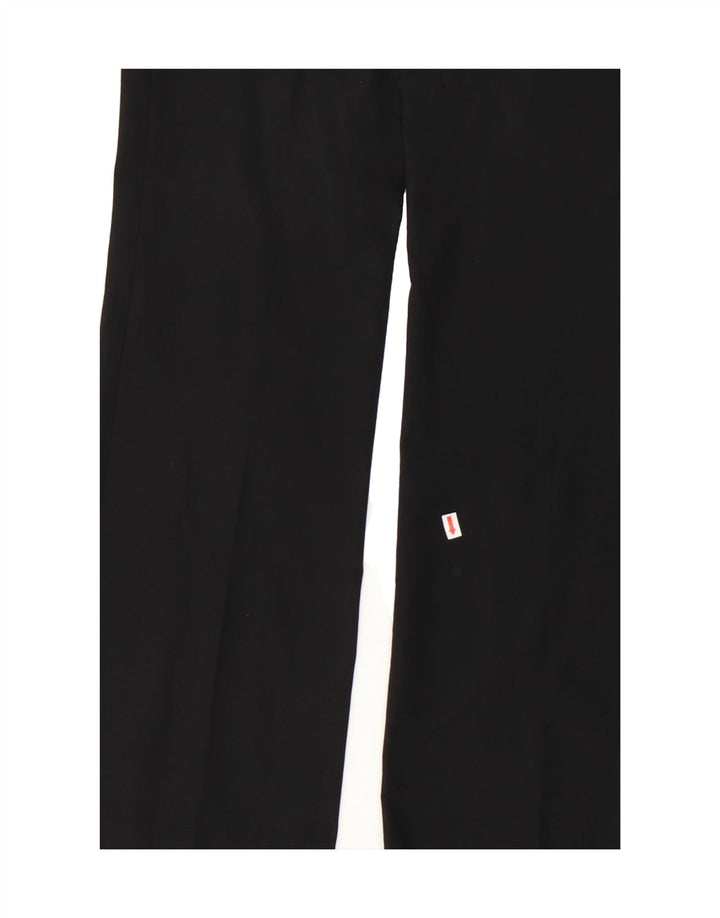 RICHMOND Womens Bootcut Suit Trousers US 12 Large W30 L32 Black Vintage Richmond and Second-Hand Richmond from Messina Hembry 