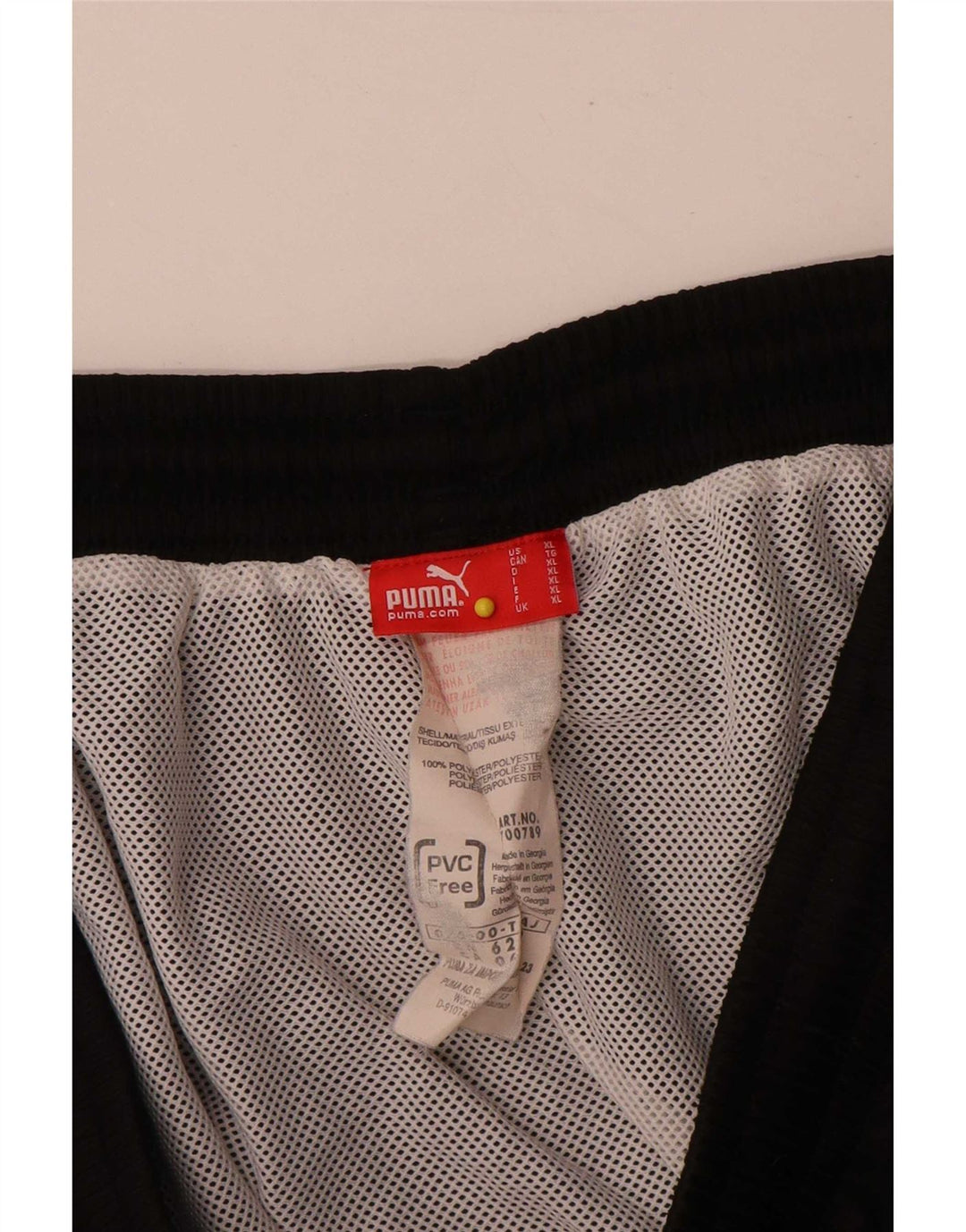 Shorts de natação masculino Puma XL preto poliéster