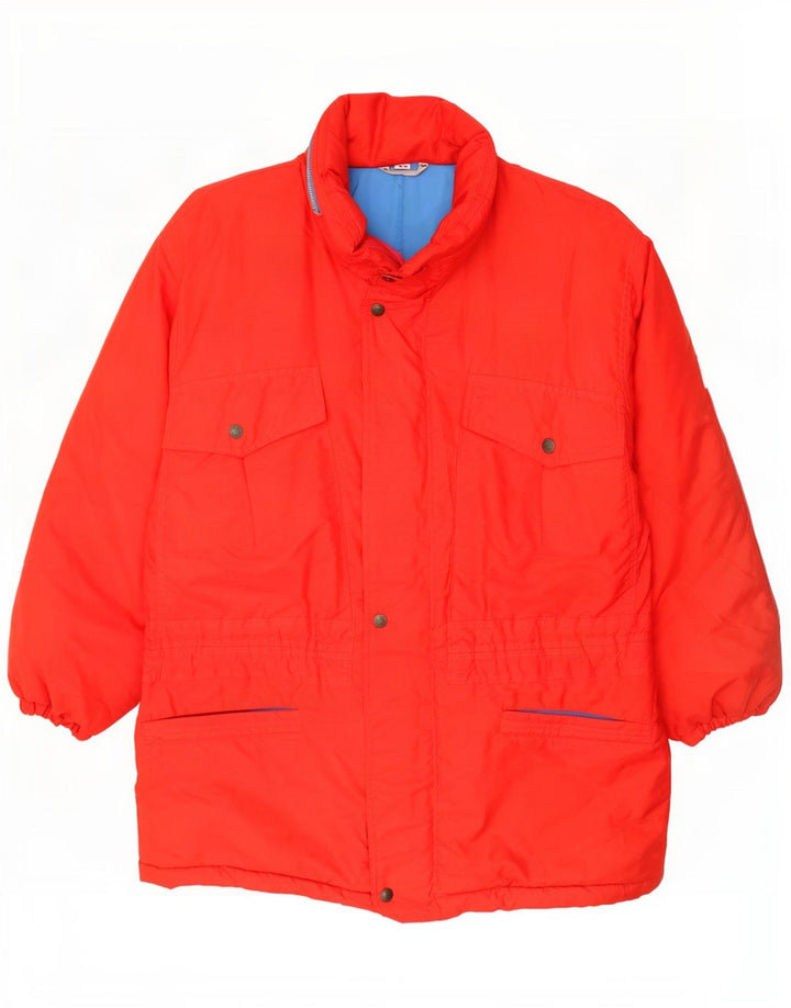 Jaqueta de esqui masculina com capuz Brunik IT 46 poliéster vermelho pequeno