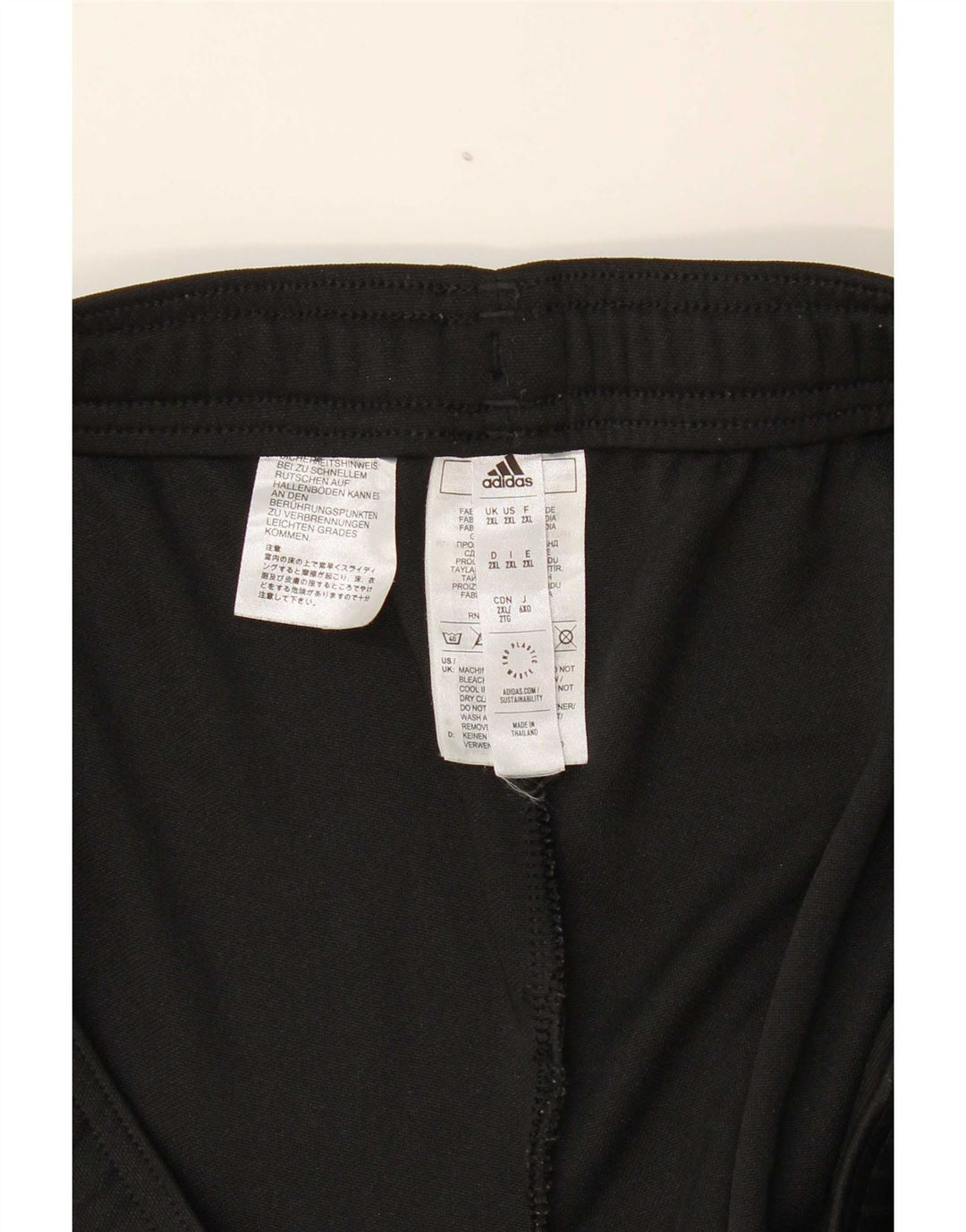 Adidas Mens Aeroready Calças de treino 2XL poliéster preto