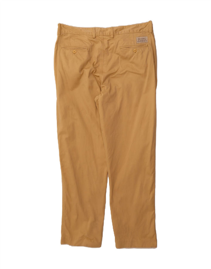 AVIREX Mens Straight Chino Trousers W36 L34 Beige Cotton Vintage Avirex and Second-Hand Avirex from Messina Hembry 
