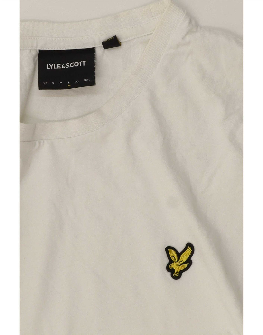 Camiseta masculina Lyle & Scott grande branca