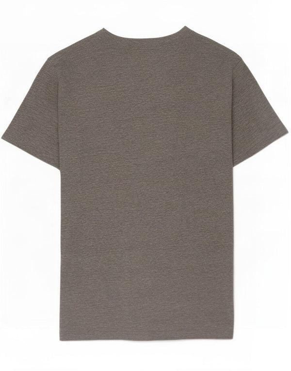 Puma Mens Graphic T-Shirt Top Pequeno Cinza Salpicado