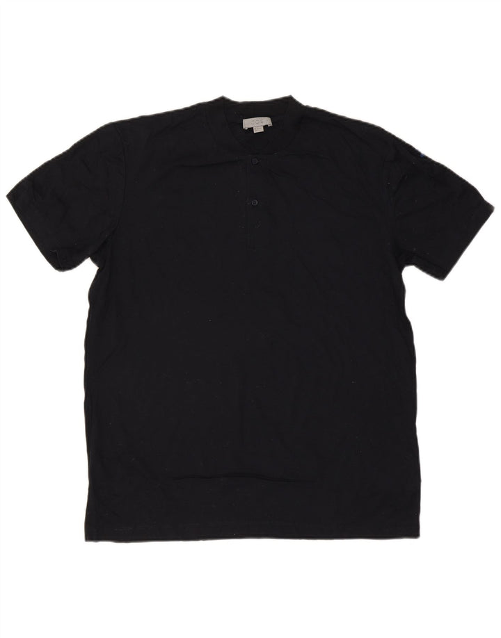 Cos Camiseta Masculina Top Médio Algodão Azul Marinho