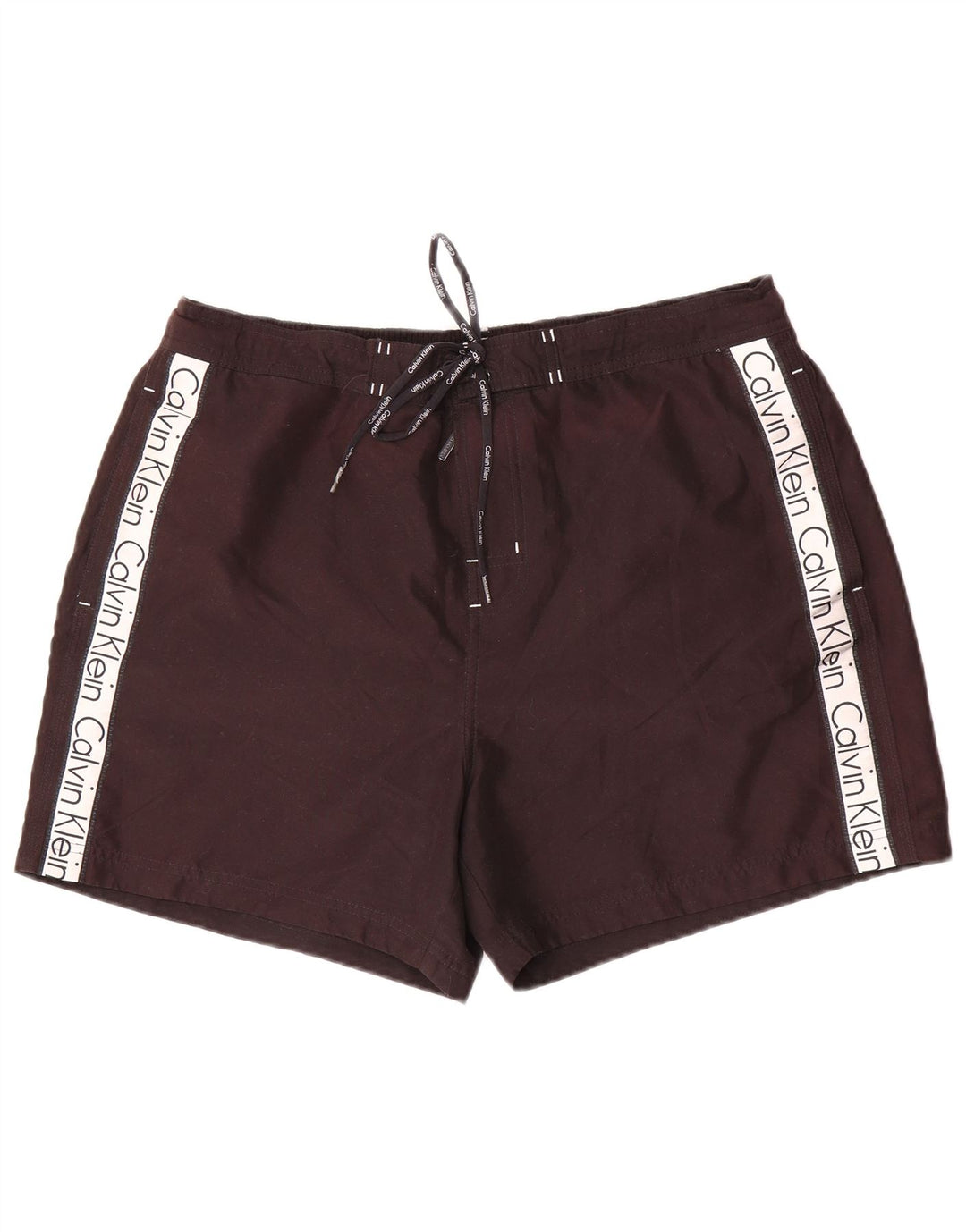 Calções de banho masculinos Calvin Klein Graphic XL preto colorblock poliéster