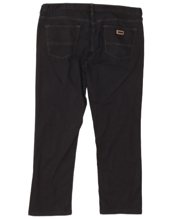 Calça jeans reta masculina Cerruti 1881 W40 L29 algodão preto