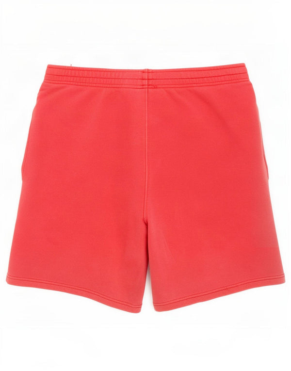 Superdry Mens Sport Shorts Médio Algodão Vermelho