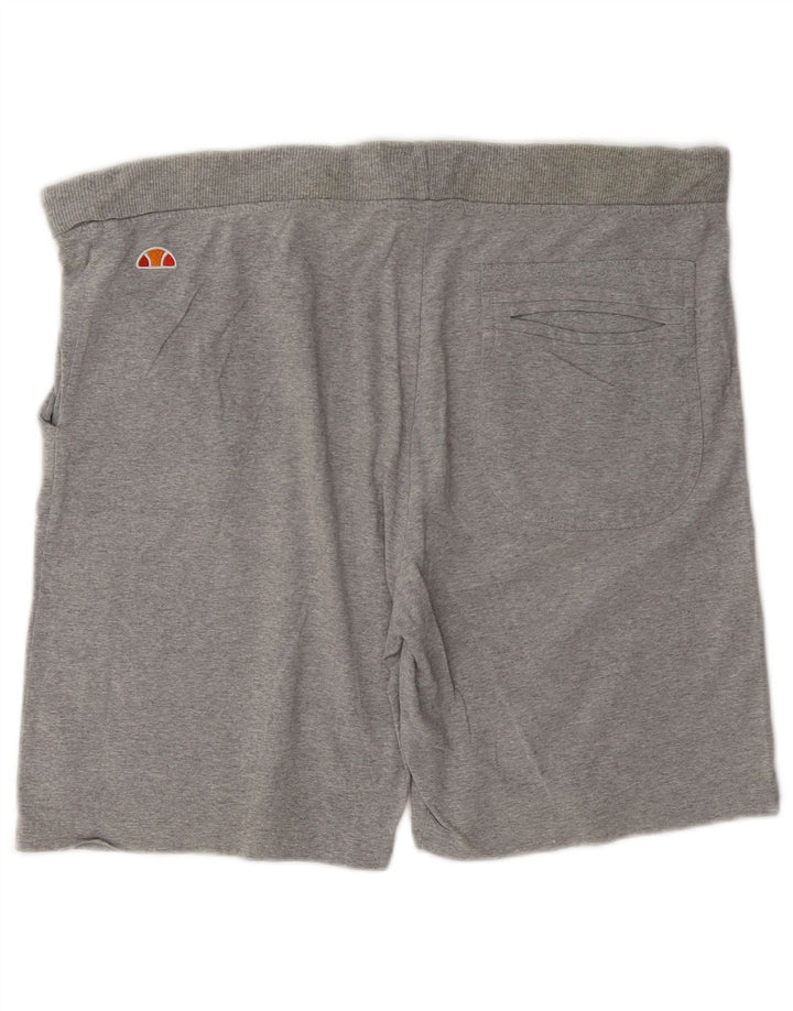Shorts esportivo masculino Ellesse grande algodão cinza