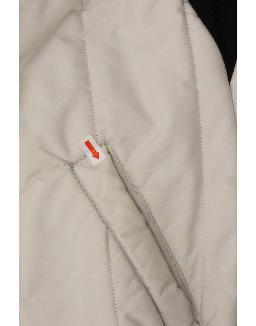 Jaqueta bomber feminina com capuz REFRIGIWEAR UK 14 médio branco poliamida