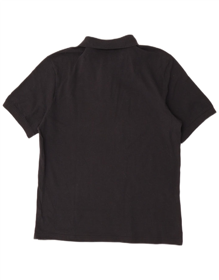 Camisa polo masculina Nike grande preta
