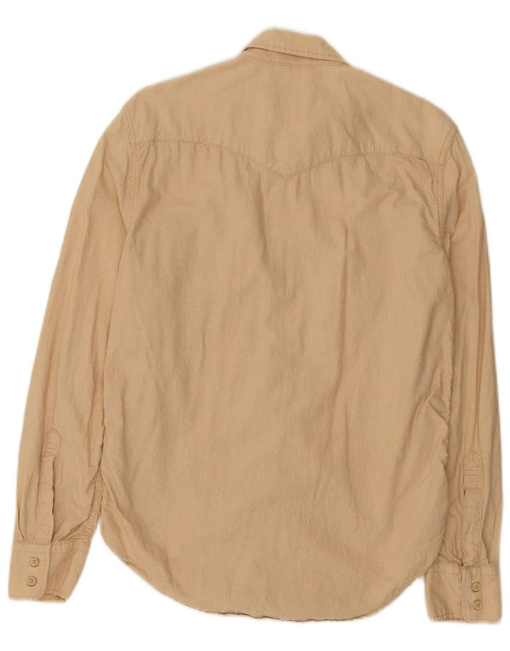 Camisa masculina LEVI'S de algodão bege médio