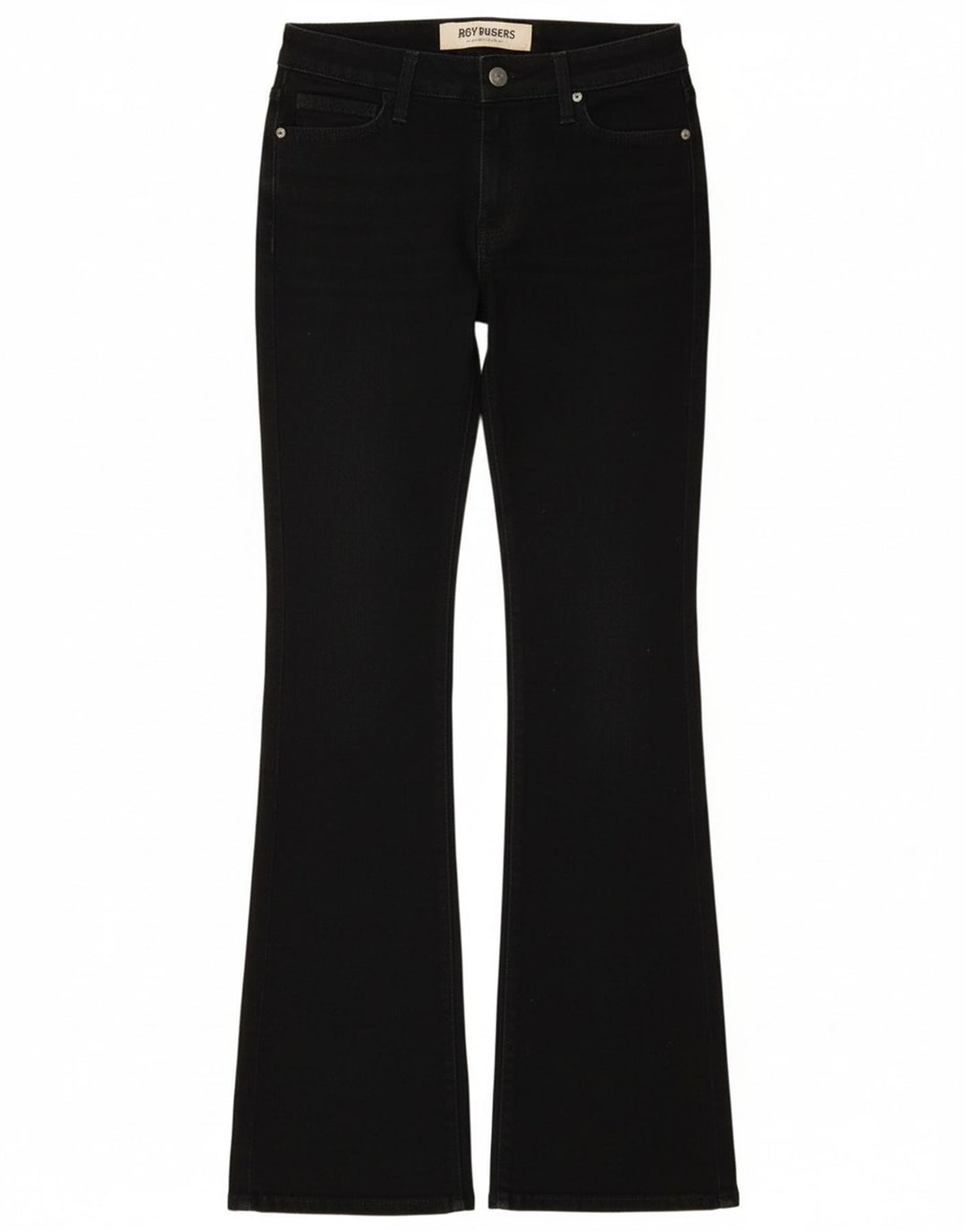 Calça jeans feminina Roy Rogers W26 L35 algodão preto