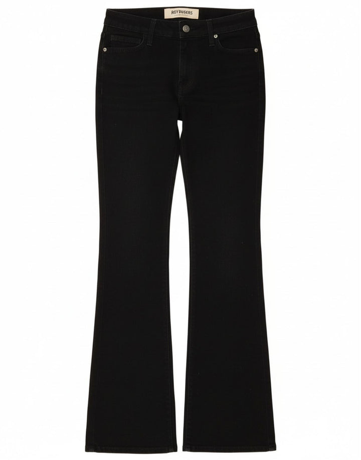Calça jeans feminina Roy Rogers W26 L35 algodão preto