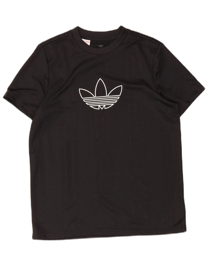 Camiseta Adidas Meninos Graphic 13-14 Anos Preto Poliéster