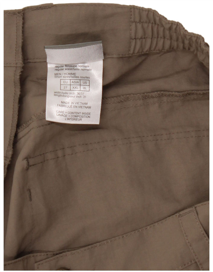 Calça cargo reta masculina JACK WOLFSKIN XL W40 L27 bege