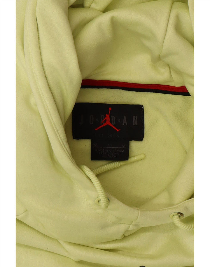 JORDAN Suéter masculino com capuz verde médio
