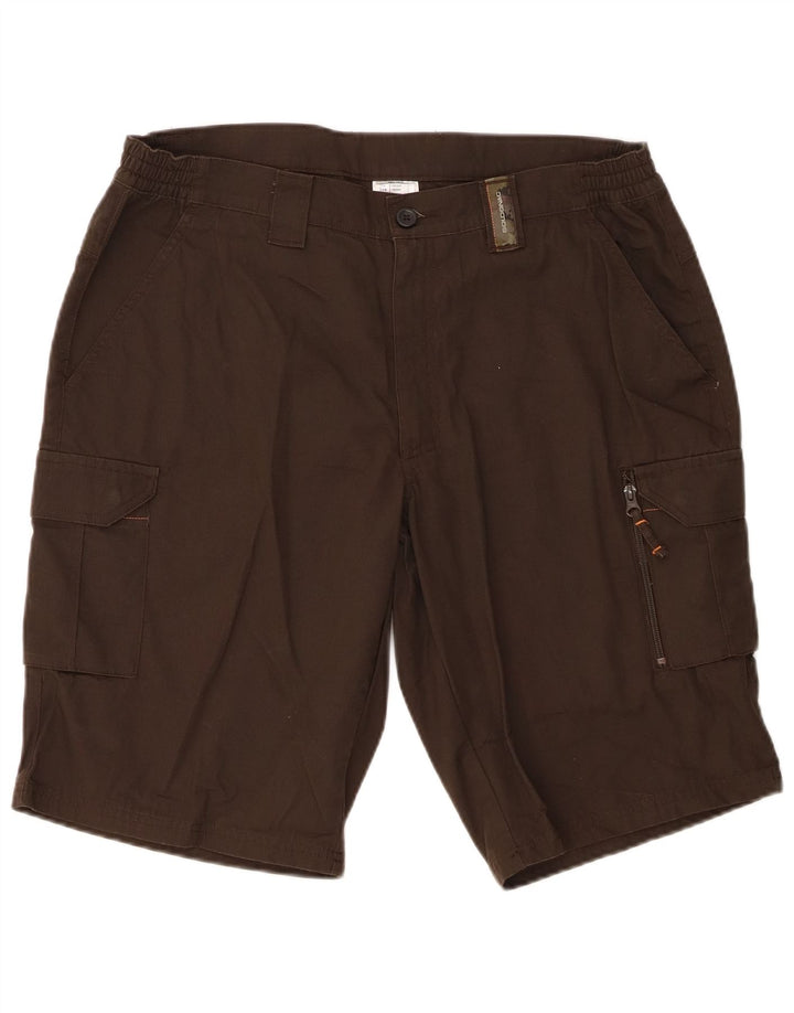 Shorts Cargo Masculino Decathlon XL W38 Poliéster Marrom