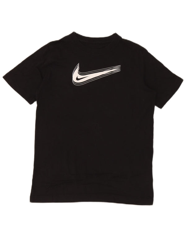 Camiseta Nike Boys Standard Fit Graphic Top 13-14 Anos XL Algodão Preto