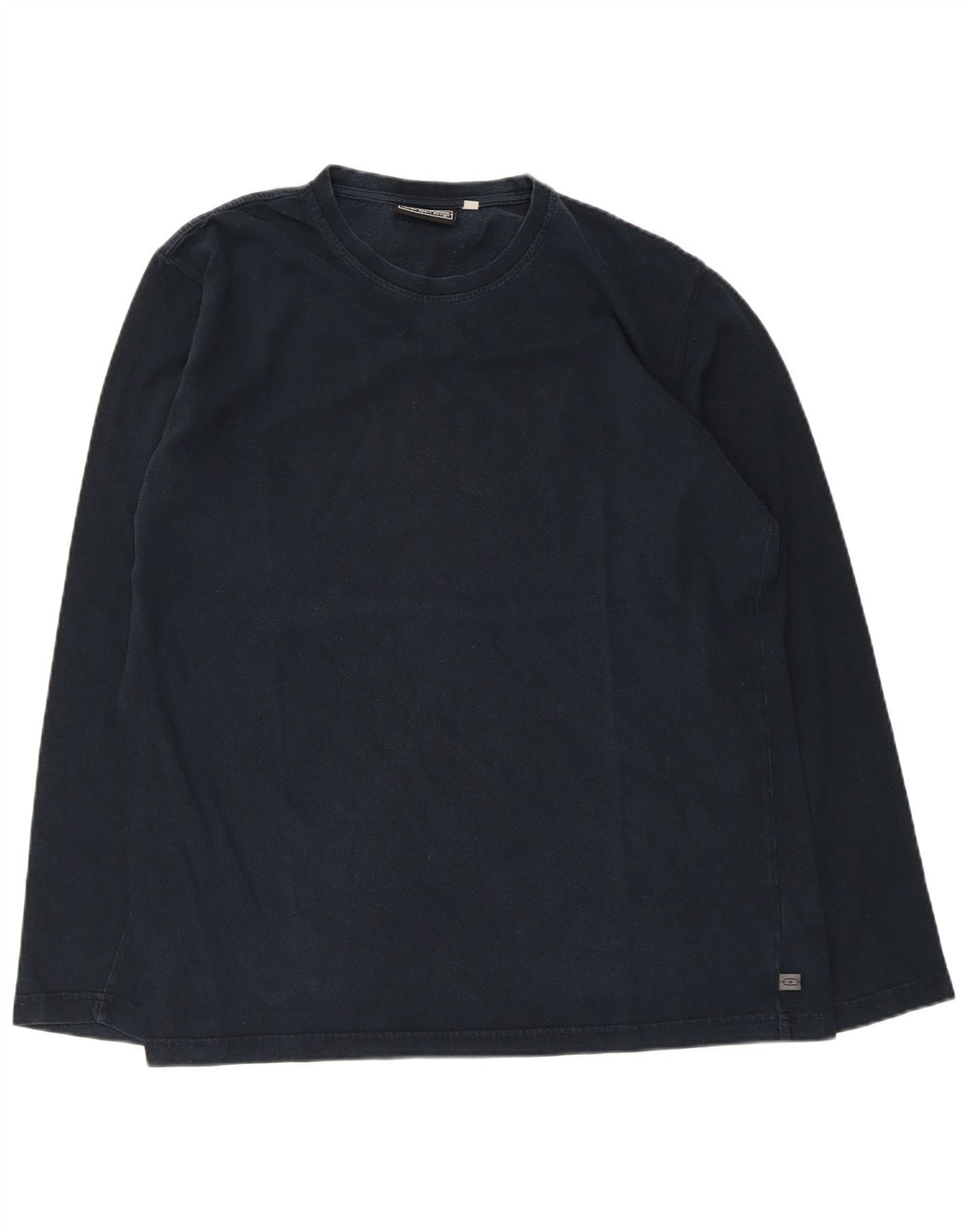 LOTTO Top masculino de manga comprida XL azul marinho algodão