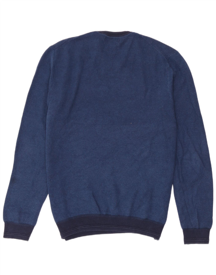 Suéter masculino Marks & Spencer com gola redonda XL algodão azul