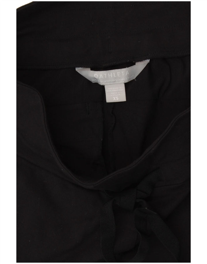 Calça de treino feminina ATHLETA UK 6 XS preto nylon