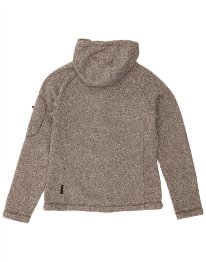Jaqueta de treino feminina Jack Wolfskin Reino Unido 12/14 cinza médio manchado