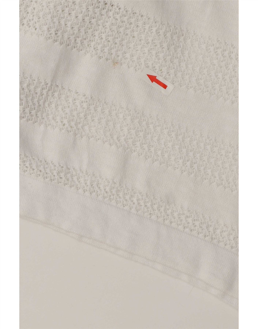 Suéter feminino Marks & Spencer com gola canoa grande Reino Unido 18 XL branco