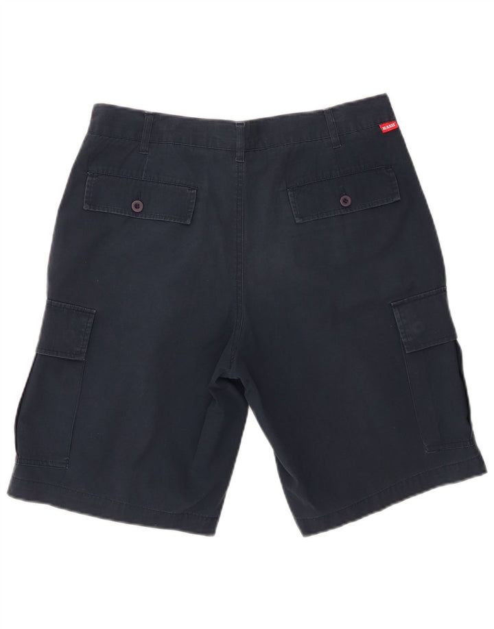 Shorts cargo masculino MASH IT 48 médio W32 algodão azul marinho