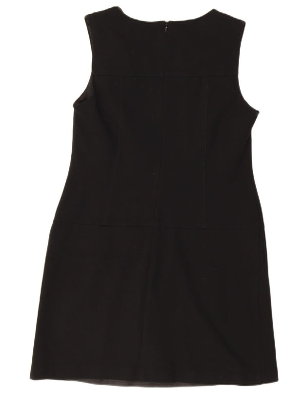 Vestido feminino Marks & Spencer Autograph sem mangas com bainha UK 14 médio preto