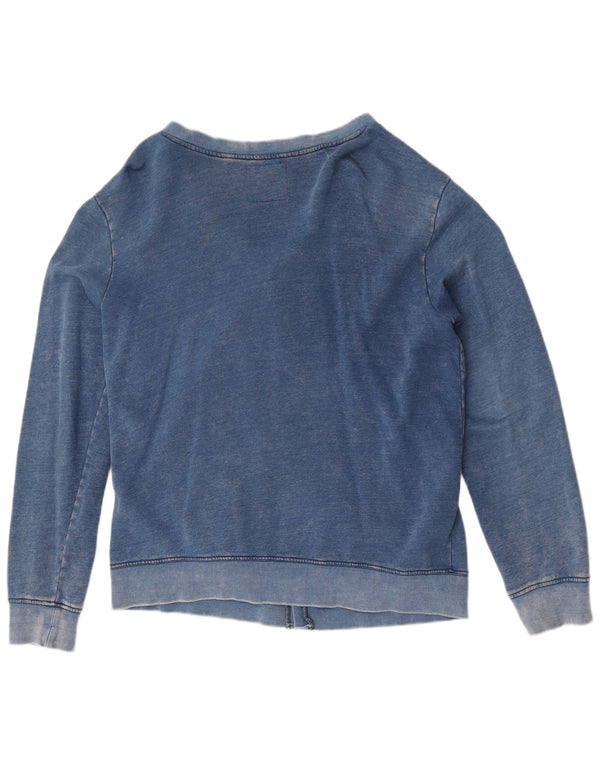 Suéter cardigã masculino Hanbury IT 54 XL algodão azul