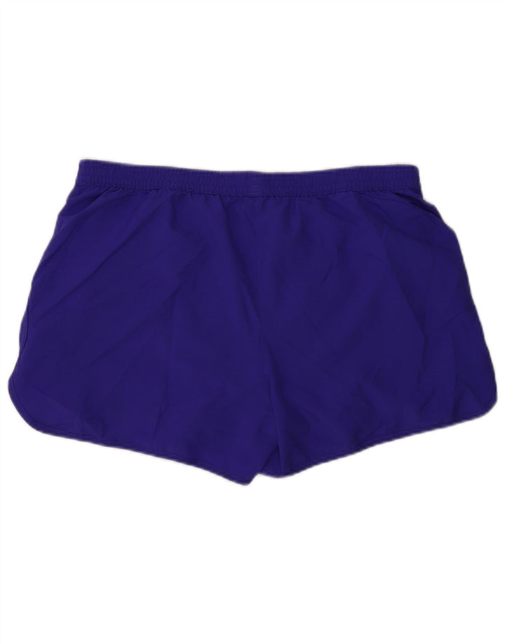 ADIDAS Womens Climalite Sport Shorts UK 18 XL Roxo Poliéster