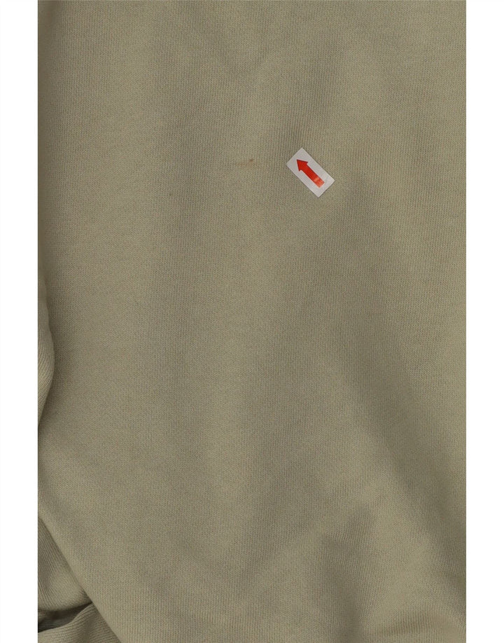 REISS moletom masculino jumper médio cáqui algodão