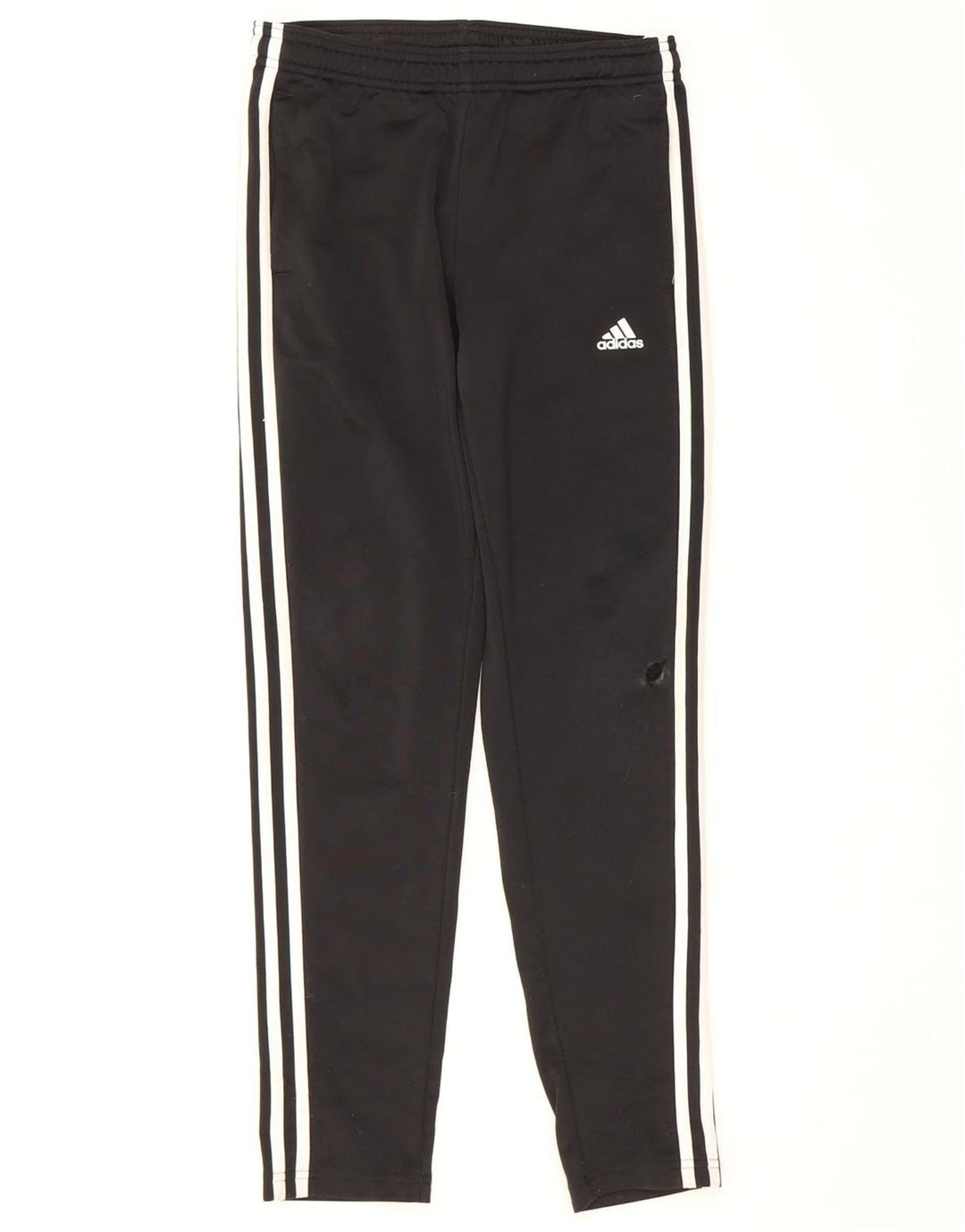 Calças de treino Adidas meninos 11-12 anos poliéster preto