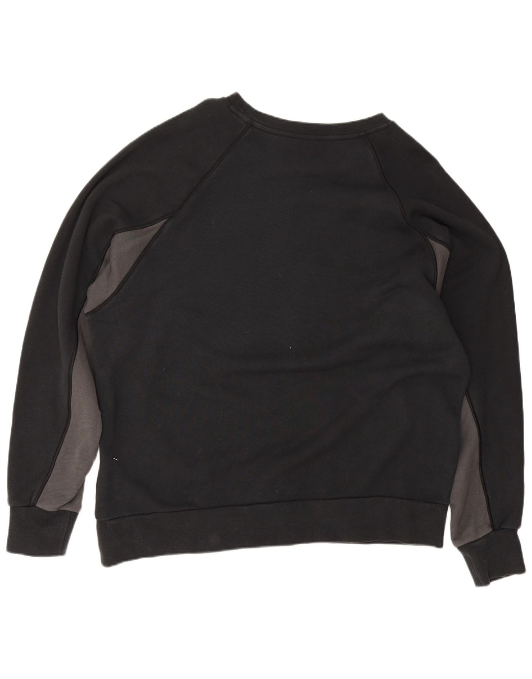 Moletom gráfico masculino Nike Jumper XL preto colorblock algodão