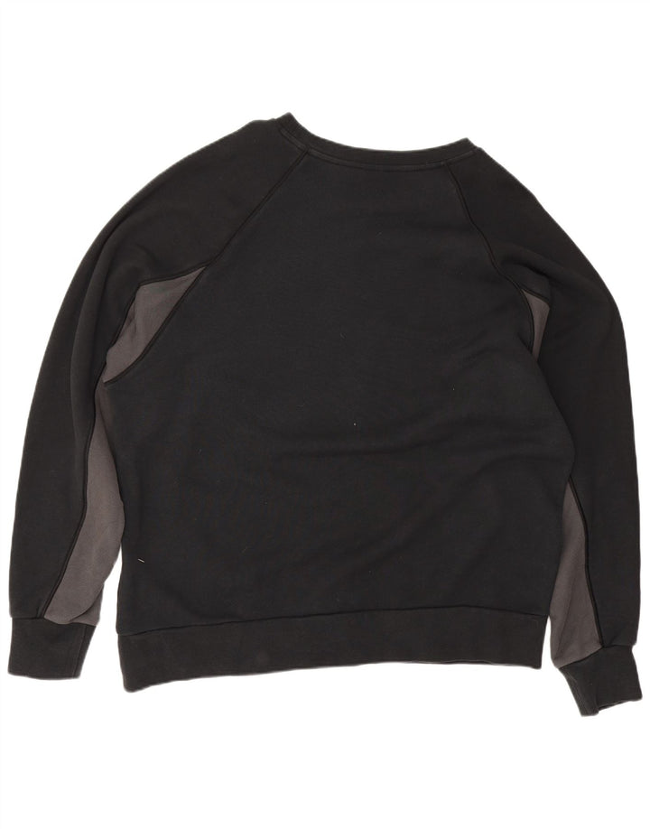 Moletom gráfico masculino Nike Jumper XL preto colorblock algodão