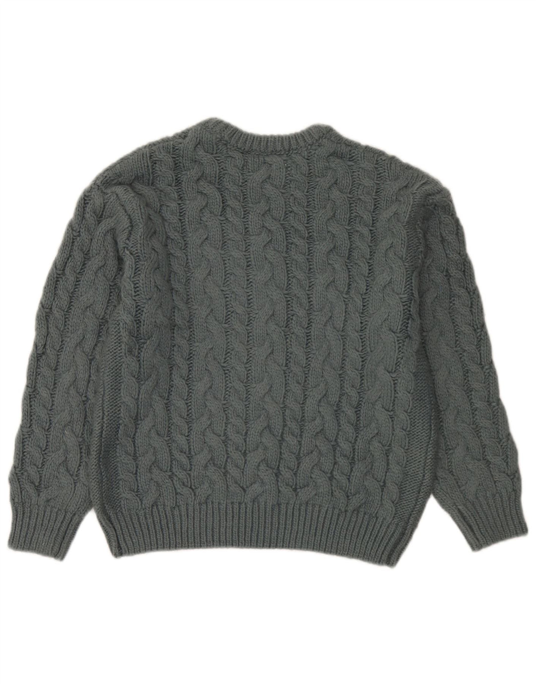 Suéter Zara Girls com gola redonda 9-10 anos cinza