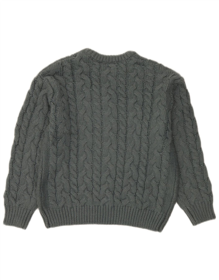 Suéter Zara Girls com gola redonda 9-10 anos cinza