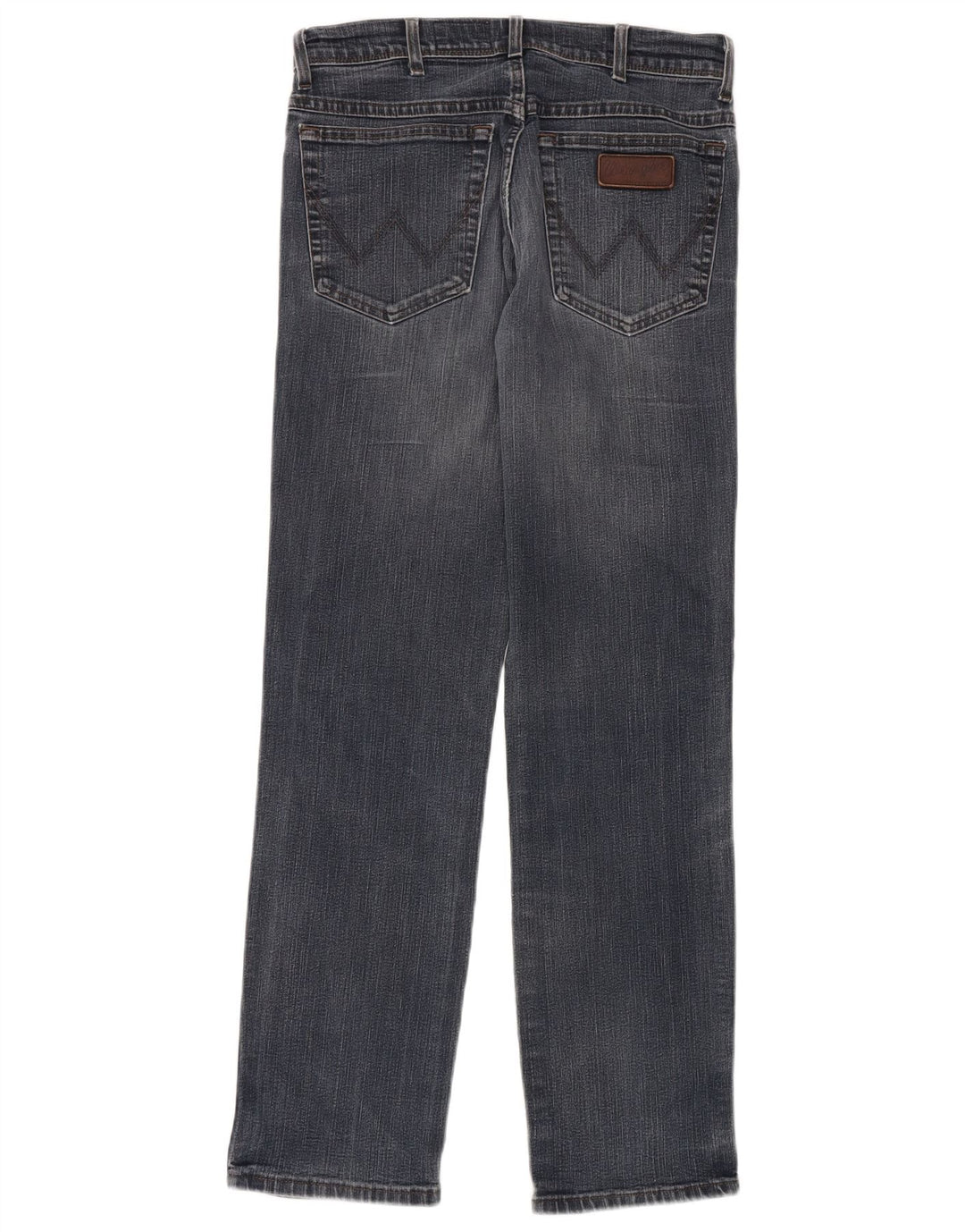 WRANGLER Masculino Texas Stretch Straight Jeans W32 L32 Azul Algodão