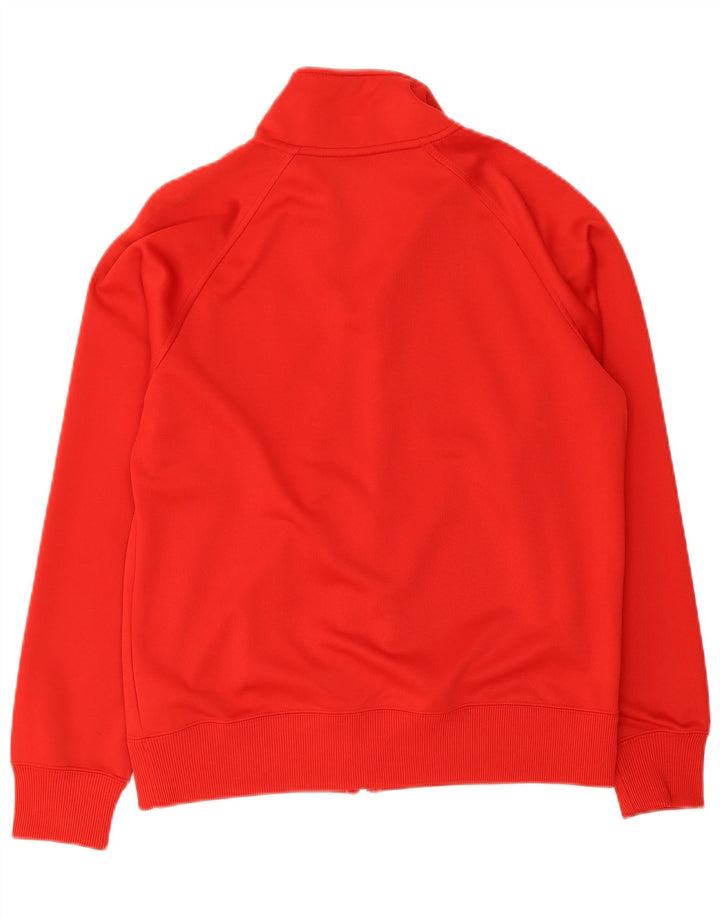 NIKE Mens Tracksuit Top Jacket Médio Vermelho Colourblock Algodão