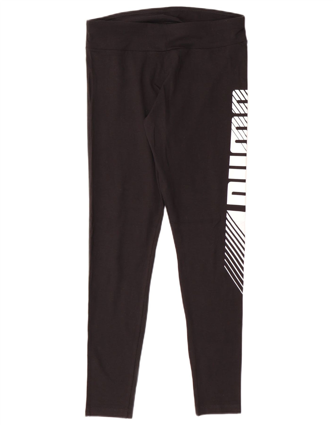Leggings PUMA Feminino UK 12 Médio Algodão Preto